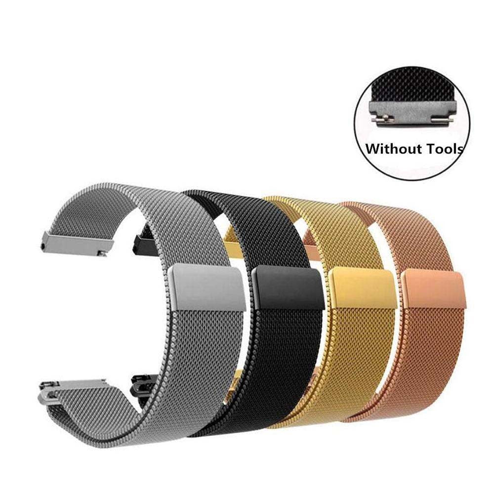 20mm/22mm Stainless Steel Magnetic Milanese Loop