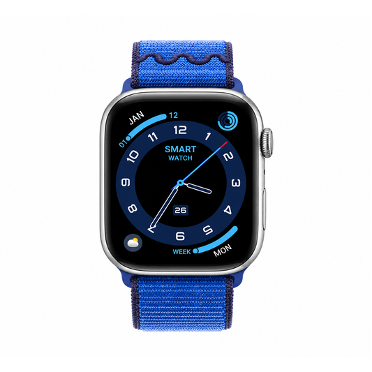 STONET Y3 pro+ Smart Watch Nylon Loop Blue