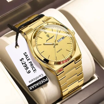 Poedagar Men's Watch - Gold