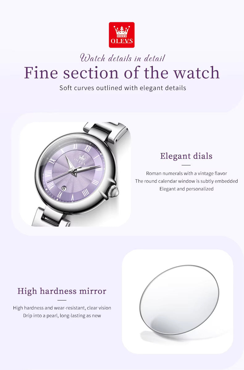 Olevs Ladies Watch - Purple