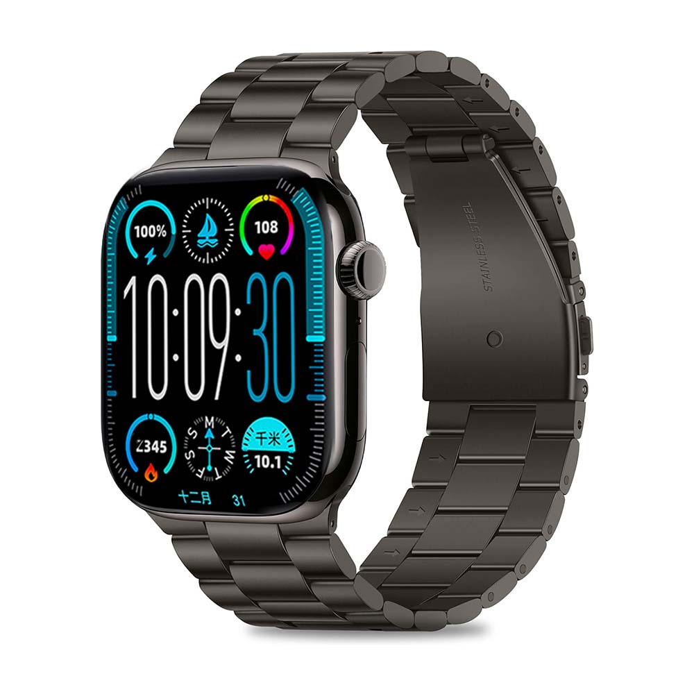 Y3 Pro+ Smart Watch With Metal Bracelet and Sport Strap