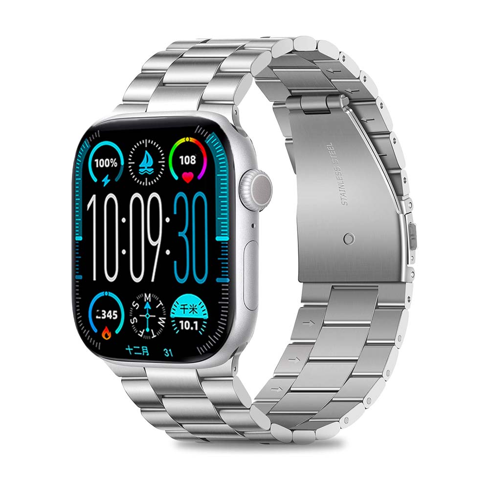 Y3 Pro+ Smart Watch With Metal Bracelet and Sport Strap