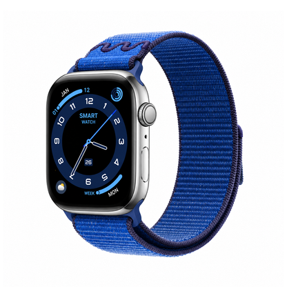 STONET Y3 pro+ Smart Watch Nylon Loop Blue