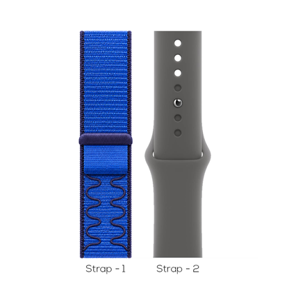 STONET Y3 pro+ Smart Watch Nylon Loop Blue
