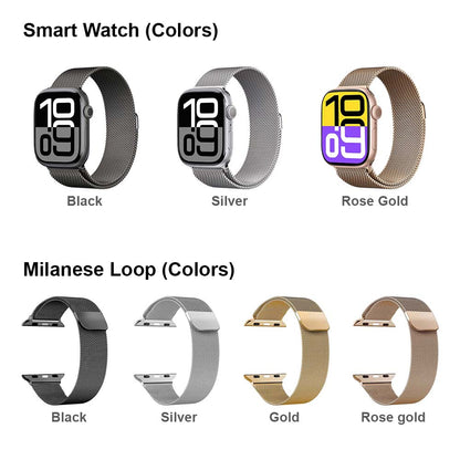 Y3 Pro+ Milanese Loop Smart Watch